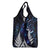 New Zealand Maori Matariki Grocery Bag Tui Bird Galaxy