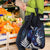 New Zealand Maori Matariki Grocery Bag Tui Bird Galaxy