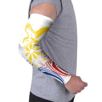 Philippines Tribal Sun Personalized Arm Sleeves Hunting Eagle