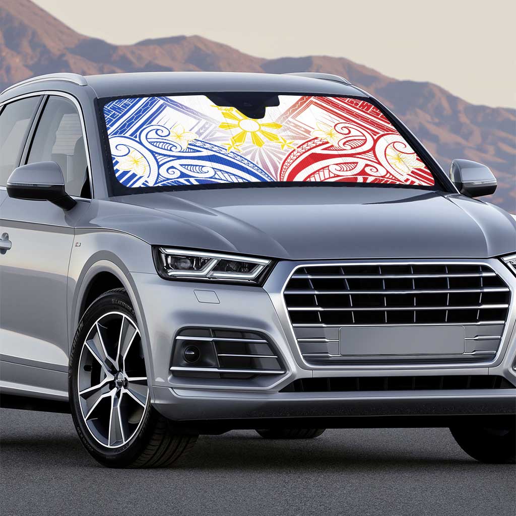 Philippines Tribal Sun Auto Sun Shade Hunting Eagle
