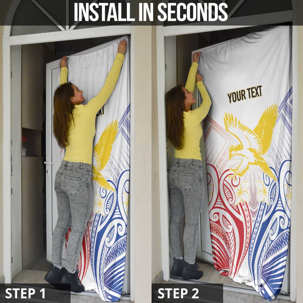 Philippines Tribal Sun Personalized Door Cover Hunting Eagle