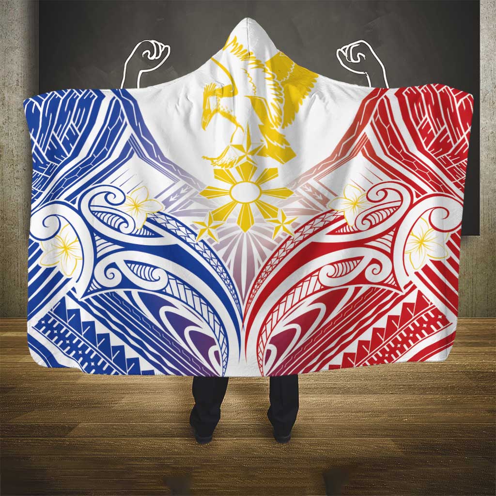 Philippines Tribal Sun Hooded Blanket Hunting Eagle