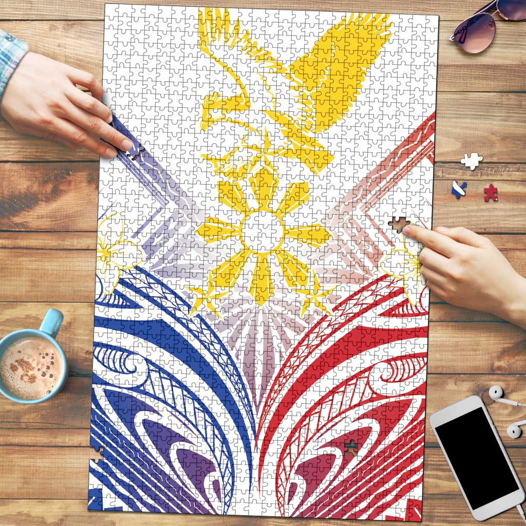 Philippines Tribal Sun Puzzle Hunting Eagle
