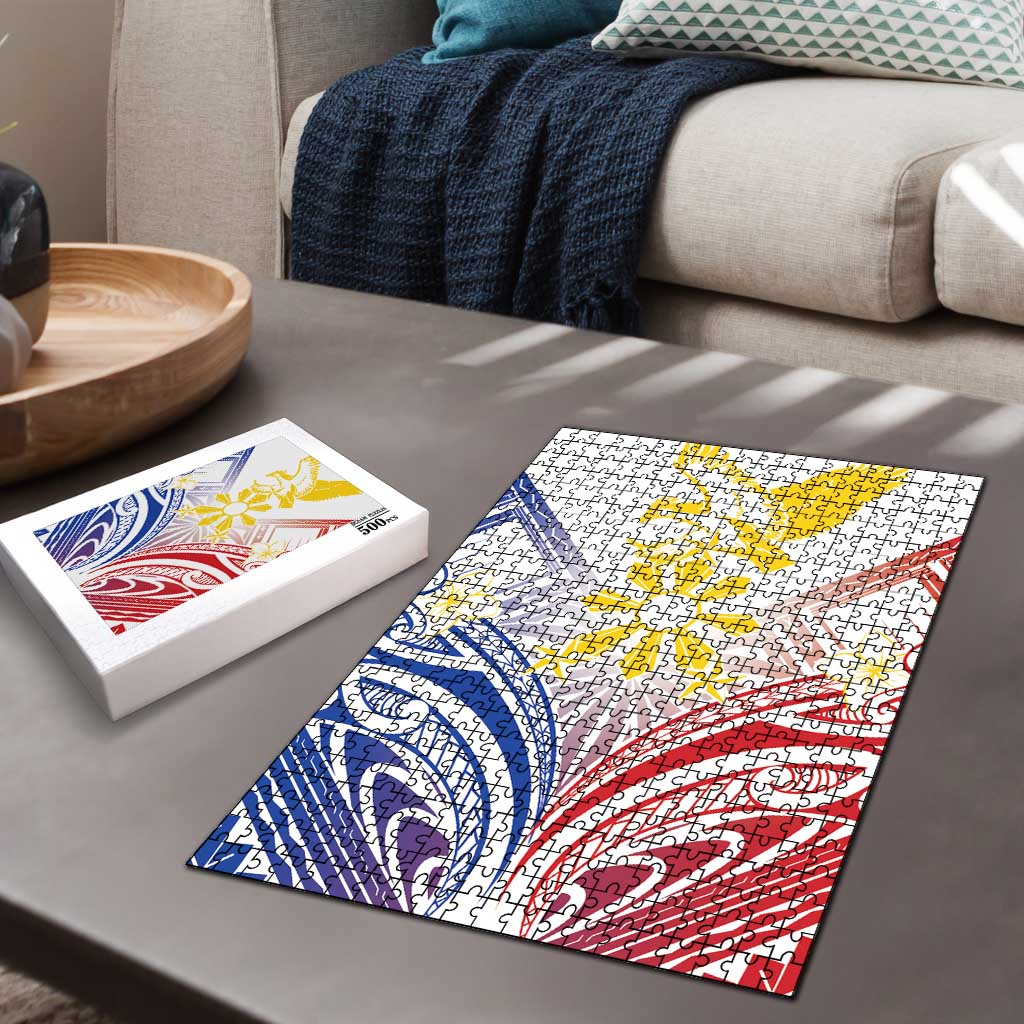 Philippines Tribal Sun Puzzle Hunting Eagle