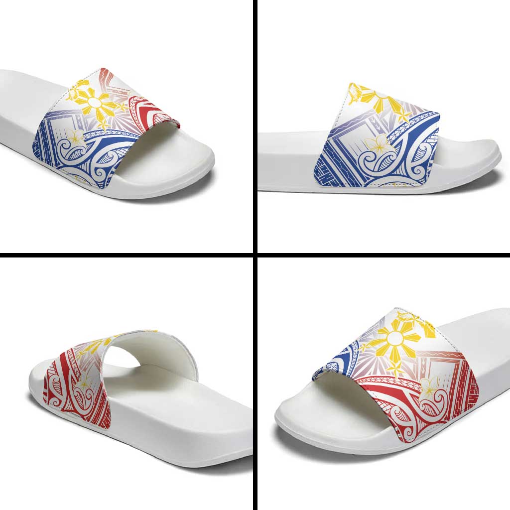 Philippines Tribal Sun Slide Sandals Hunting Eagle