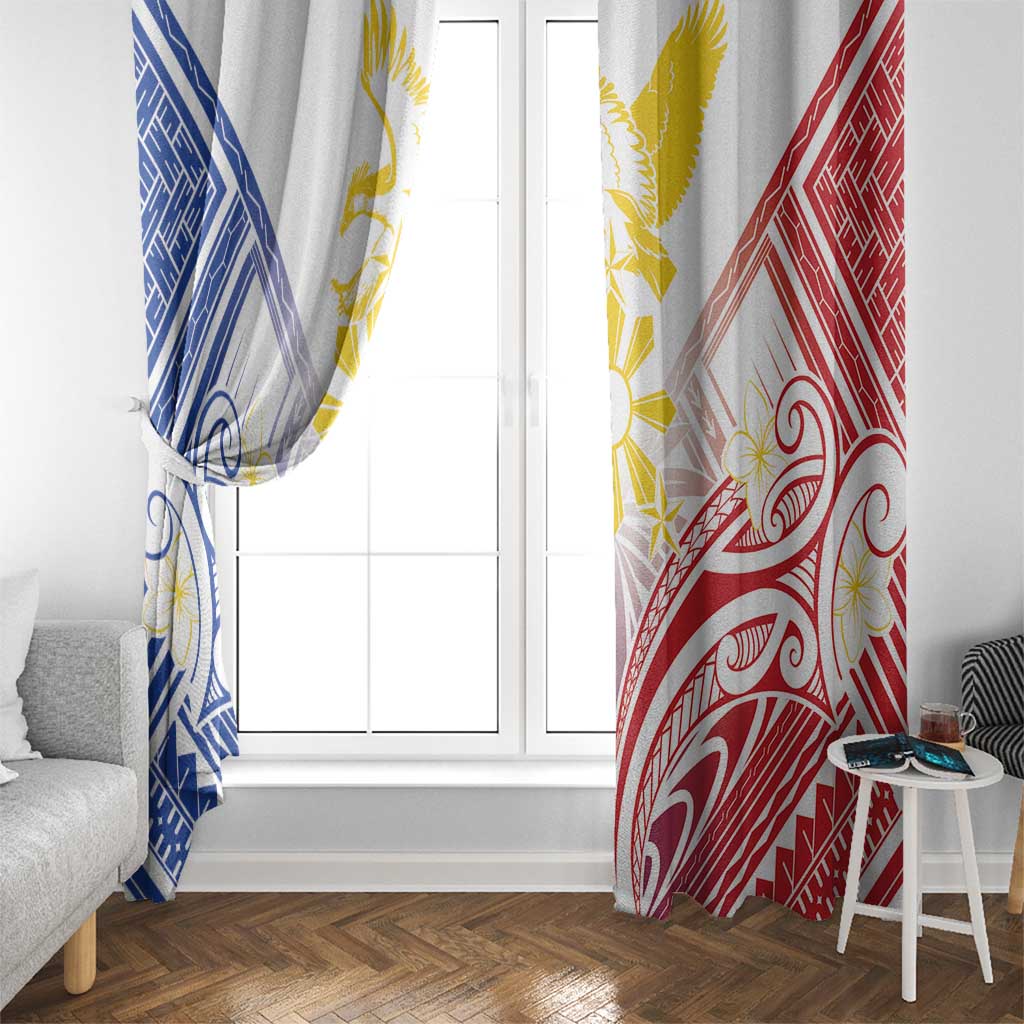 Philippines Tribal Sun Window Curtain Hunting Eagle