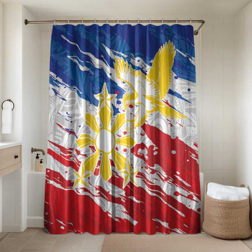 Filipino Sun and Stars Bathroom Set Grunge Vibes