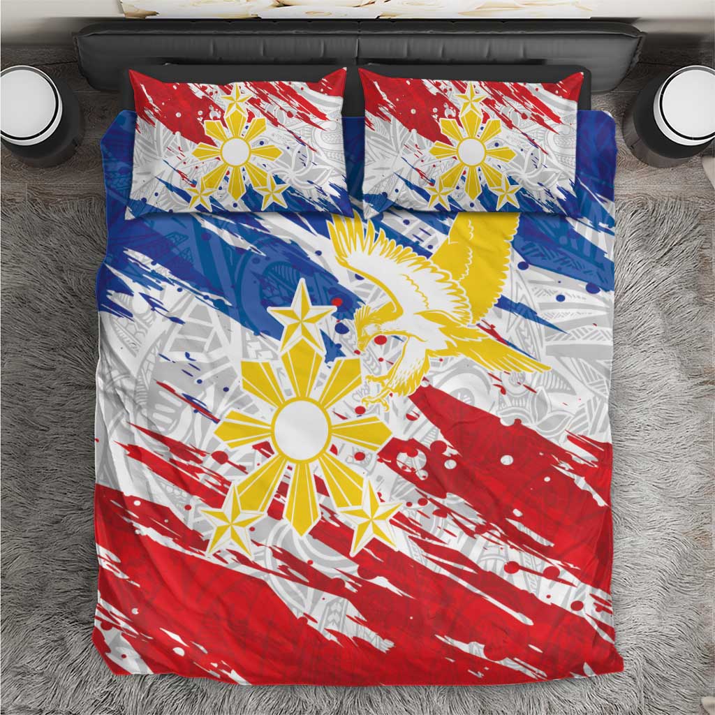 Filipino Sun and Stars Bedding Set Grunge Vibes