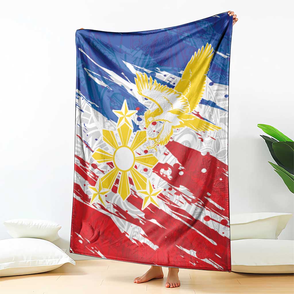 Filipino Sun and Stars Blanket Grunge Vibes