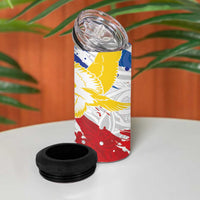 Personalized Filipino Sun and Stars 4 in 1 Can Cooler Tumbler Grunge Vibes