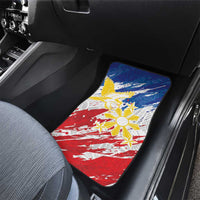 Filipino Sun and Stars Car Mats Grunge Vibes