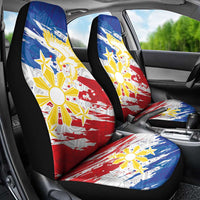 Filipino Sun and Stars Car Seat Cover Grunge Vibes