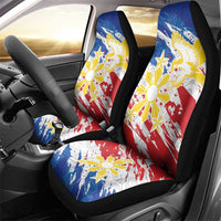 Filipino Sun and Stars Car Seat Cover Grunge Vibes