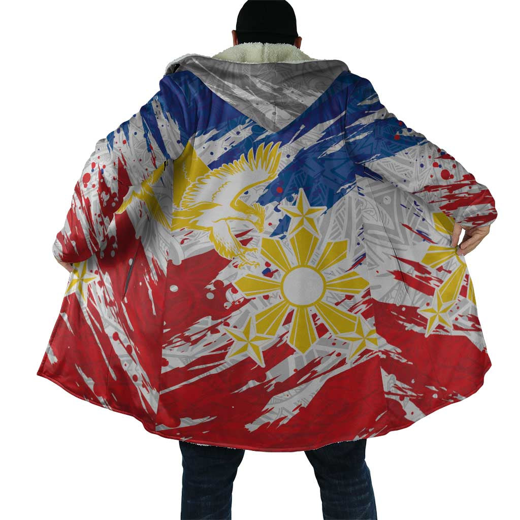 Personalized Filipino Sun and Stars Cloak Grunge Vibes