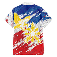 Personalized Filipino Sun and Stars Family Matching Long Sleeve Bodycon Dress and Hawaiian Shirt Grunge Vibes