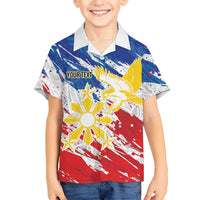 Personalized Filipino Sun and Stars Family Matching Mermaid Dress and Hawaiian Shirt Grunge Vibes