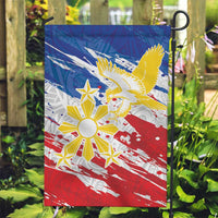 Filipino Sun and Stars Garden Flag Grunge Vibes