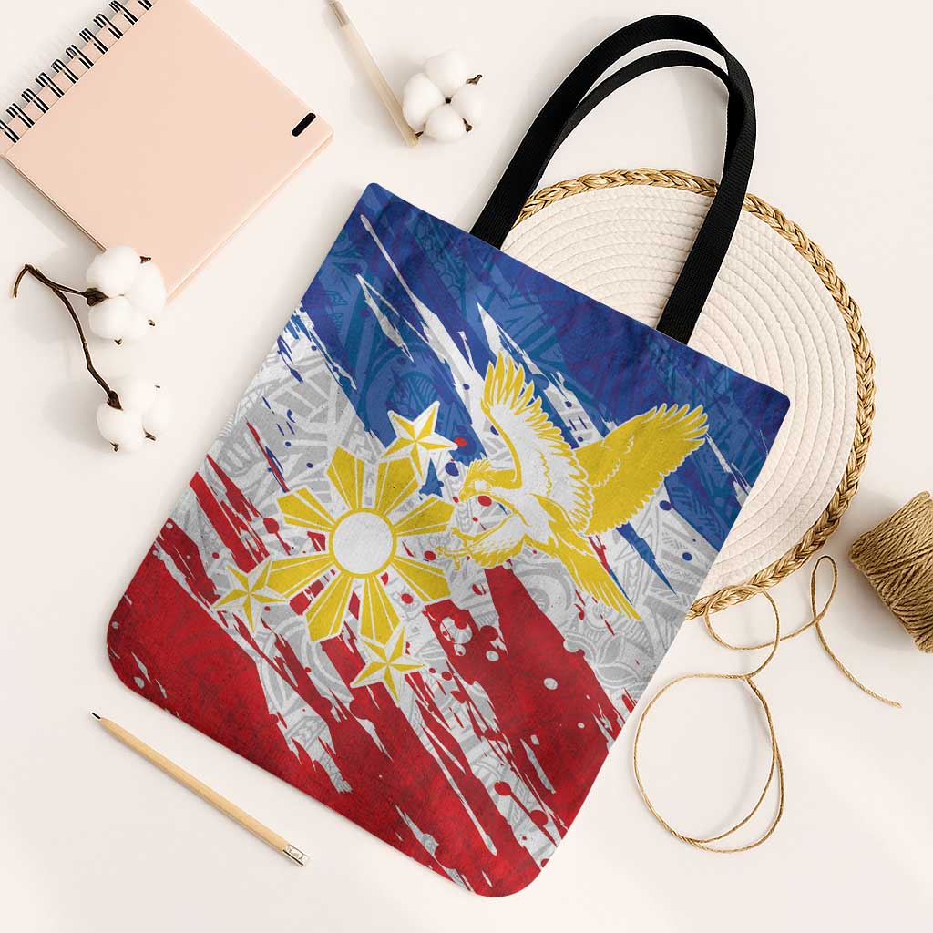 Filipino Sun and Stars Tote Bag Grunge Vibes