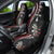 Personalized New Zealand Darts Car Seat Cover Kowhaiwhai Whero Koiri - Manaia