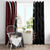 Personalized New Zealand Darts Window Curtain Kowhaiwhai Whero Koiri - Manaia