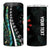 Personalized New Zealand Darts 4 in 1 Can Cooler Tumbler Paua Shell Koiri - Manaia