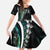 Personalized New Zealand Darts Family Matching Off Shoulder Maxi Dress and Hawaiian Shirt Paua Shell Koiri - Manaia