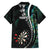 Personalized New Zealand Darts Family Matching Tank Maxi Dress and Hawaiian Shirt Paua Shell Koiri - Manaia