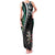 Personalized New Zealand Darts Family Matching Tank Maxi Dress and Hawaiian Shirt Paua Shell Koiri - Manaia