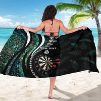 Personalized New Zealand Darts Sarong Paua Shell Koiri - Manaia