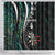 Personalized New Zealand Darts Shower Curtain Paua Shell Koiri - Manaia