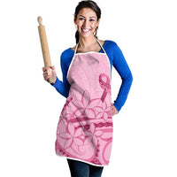 Aotearoa Maori Apron Pink Fern Ribbons - Polynesian Pride