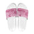 Aotearoa Maori Slide Sandals Pink Fern Ribbons - Polynesian Pride