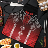 Aotearoa Maori Iwi Heritage Apron Ngapuhi Kokowai LT7 Red - Polynesian Pride