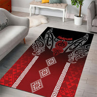 Aotearoa Maori Iwi Heritage Area Rug Ngapuhi Kokowai LT7 - Polynesian Pride