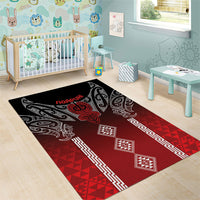 Aotearoa Maori Iwi Heritage Area Rug Ngapuhi Kokowai LT7 - Polynesian Pride