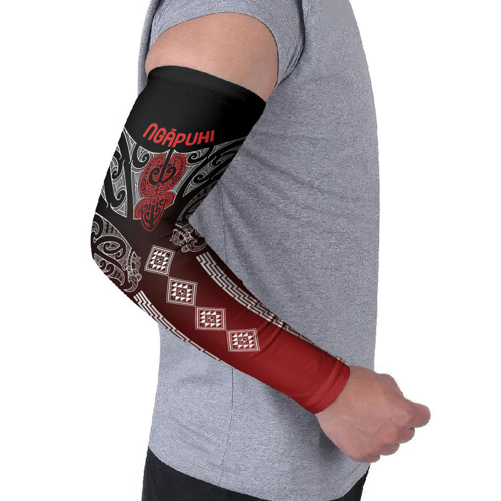 Aotearoa Maori Iwi Heritage Arm Sleeves Ngapuhi Kokowai LT7 - Polynesian Pride
