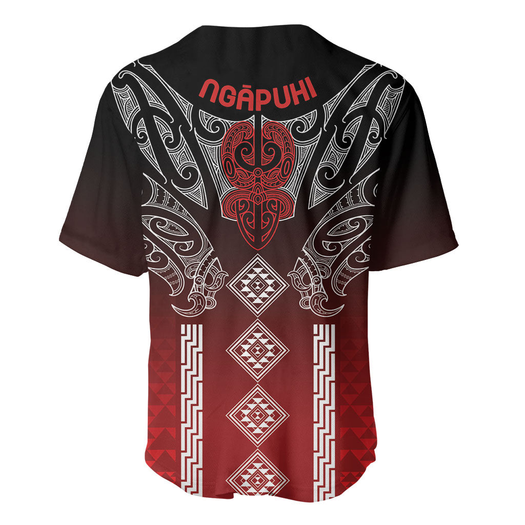 Aotearoa Maori Iwi Heritage Baseball Jersey Ngapuhi Kokowai LT7 - Polynesian Pride