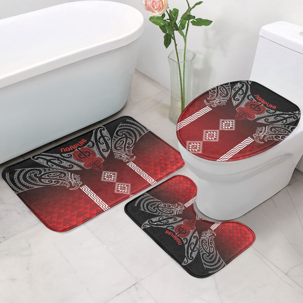 Aotearoa Maori Iwi Heritage Bathroom Set Ngapuhi Kokowai LT7 - Polynesian Pride