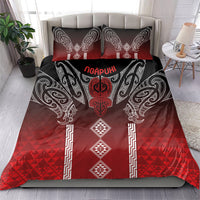 Aotearoa Maori Iwi Heritage Bedding Set Ngapuhi Kokowai LT7 - Polynesian Pride