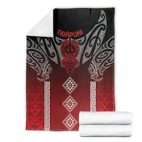 Aotearoa Maori Iwi Heritage Blanket Ngapuhi Kokowai LT7 - Polynesian Pride