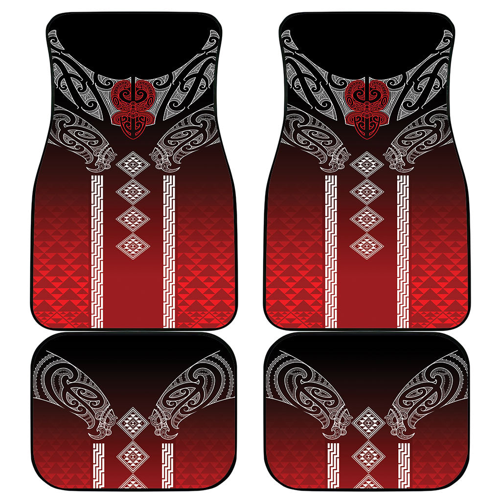 Aotearoa Maori Iwi Heritage Car Mats Ngapuhi Kokowai LT7 - Polynesian Pride