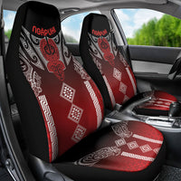 Aotearoa Maori Iwi Heritage Car Seat Cover Ngapuhi Kokowai LT7 - Polynesian Pride