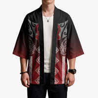 Aotearoa Maori Iwi Heritage Kimono Ngapuhi Kokowai LT7 - Polynesian Pride