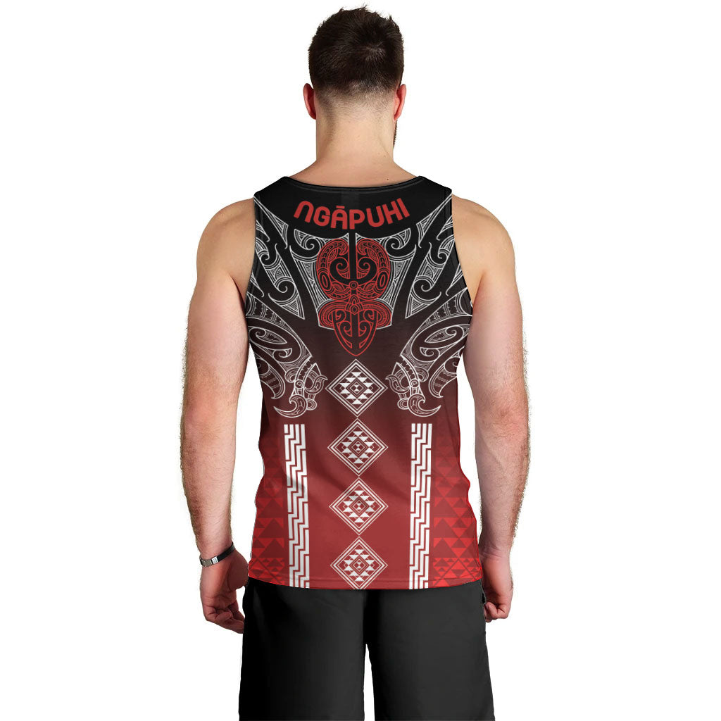 Aotearoa Maori Iwi Heritage Men Tank Top Ngapuhi Kokowai LT7 - Polynesian Pride