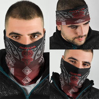 Aotearoa Maori Iwi Heritage Neck Gaiter Ngapuhi Kokowai LT7 - Polynesian Pride