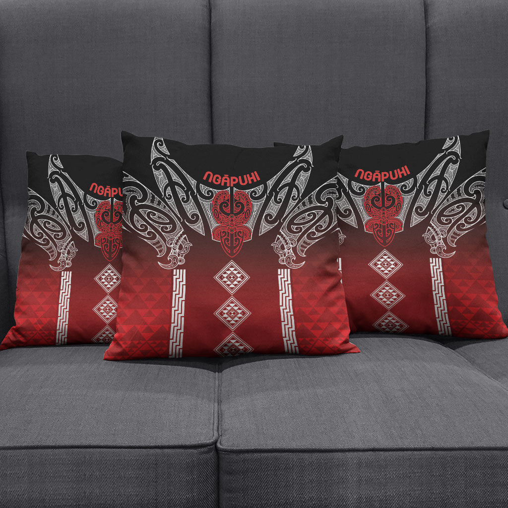 Aotearoa Maori Iwi Heritage Pillow Cover Ngapuhi Kokowai LT7 - Polynesian Pride