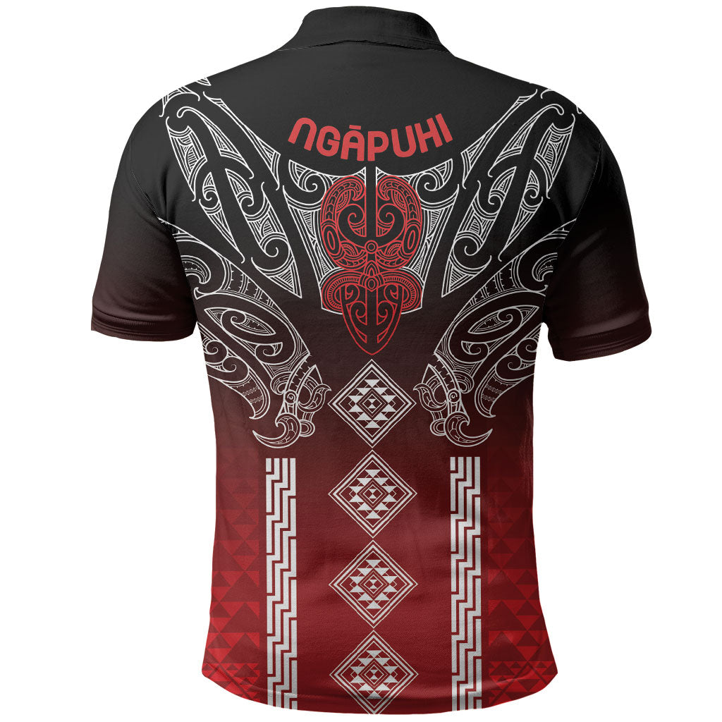 Aotearoa Maori Iwi Heritage Polo Shirt Ngapuhi Kokowai LT7 - Polynesian Pride