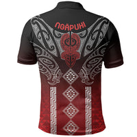Aotearoa Maori Iwi Heritage Polo Shirt Ngapuhi Kokowai LT7 - Polynesian Pride