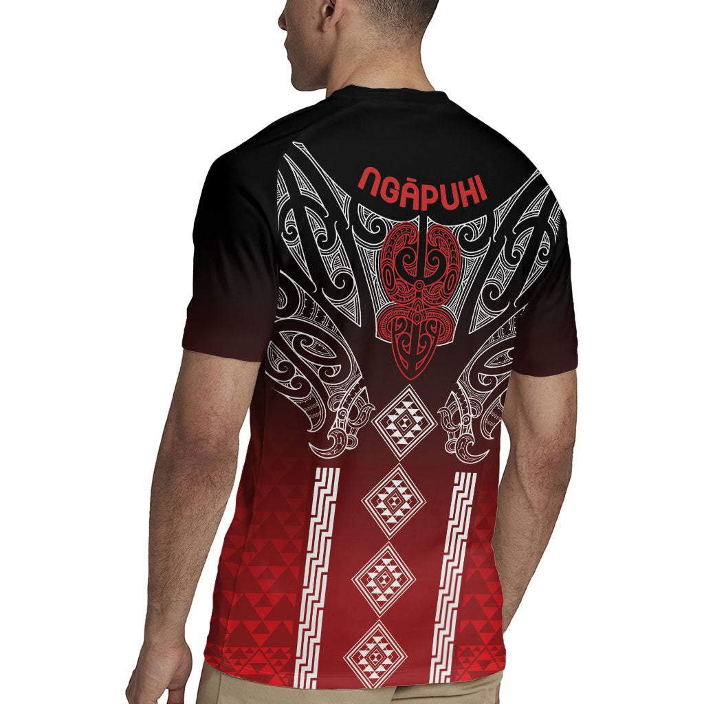 Aotearoa Maori Iwi Heritage Rugby Jersey Ngapuhi Kokowai LT7 - Polynesian Pride