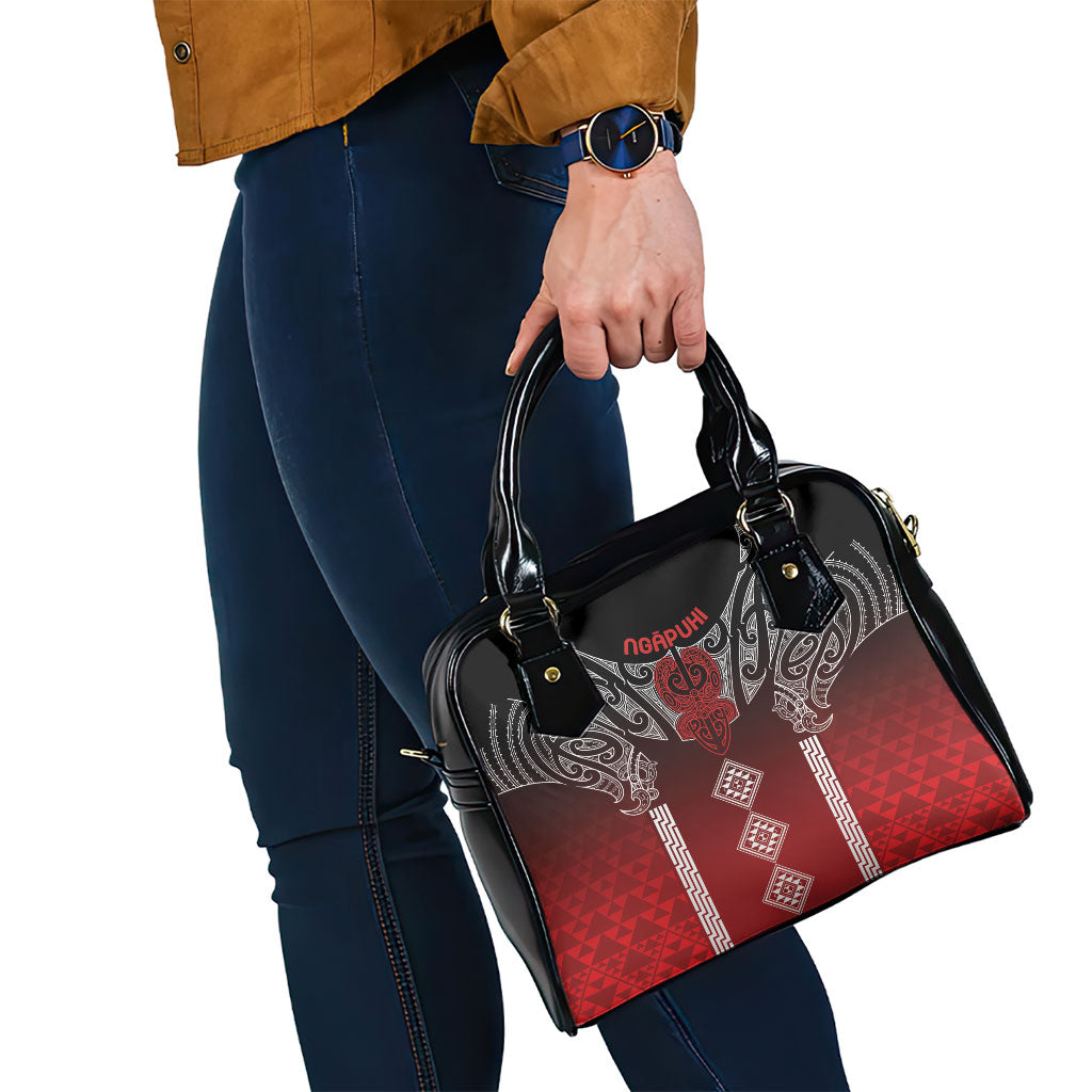 Aotearoa Maori Iwi Heritage Shoulder Handbag Ngapuhi Kokowai LT7 - Polynesian Pride